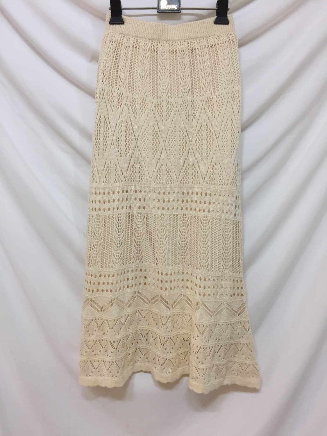 니트 펀칭 스커트 상품이미지2