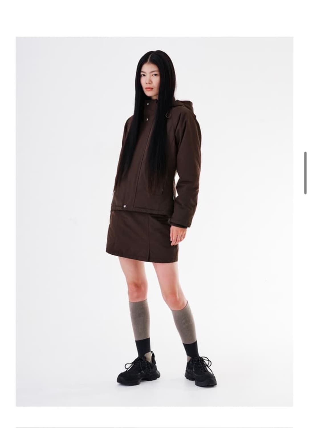 웰빙익스프레스 파카 패딩 브라운  상품이미지1