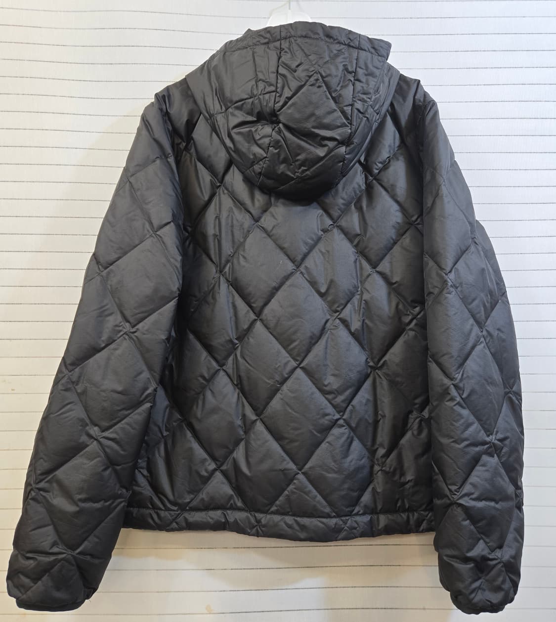 아디다스 퀼팅 후드 패딩 블랙 상품이미지10