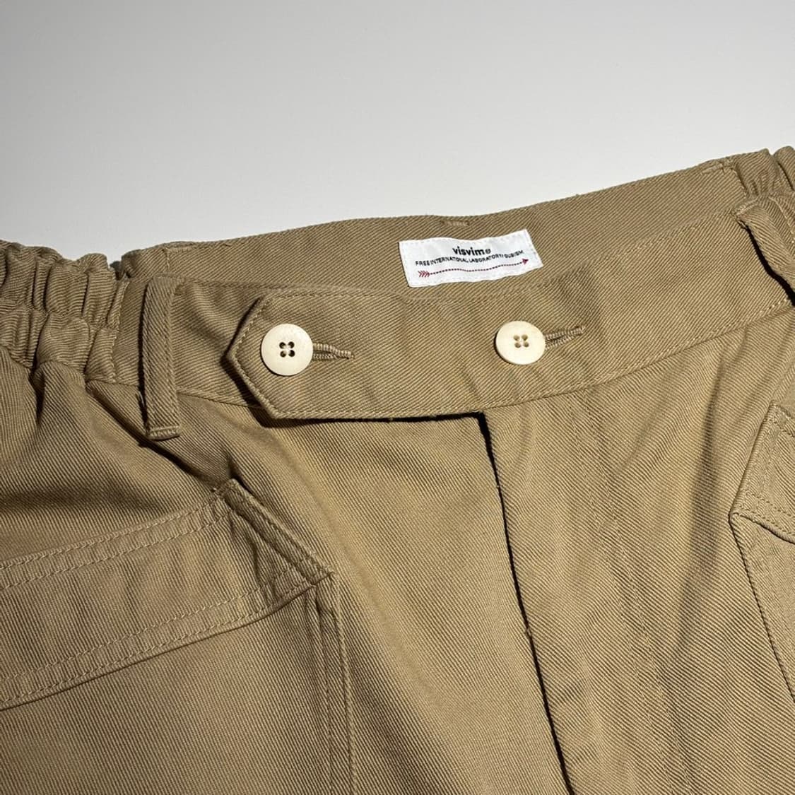 3) 비즈빔 visvim 26ss 캐롤 팬츠 베이지 상품이미지4