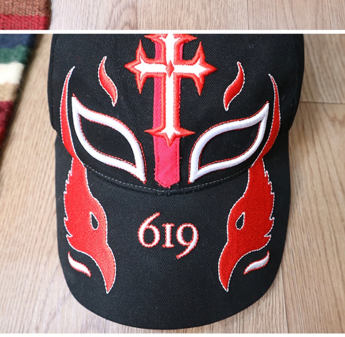

WWE 미국 프로레슬링 REY MYSTERIO 619 레이 마리오 캡 상품이미지2