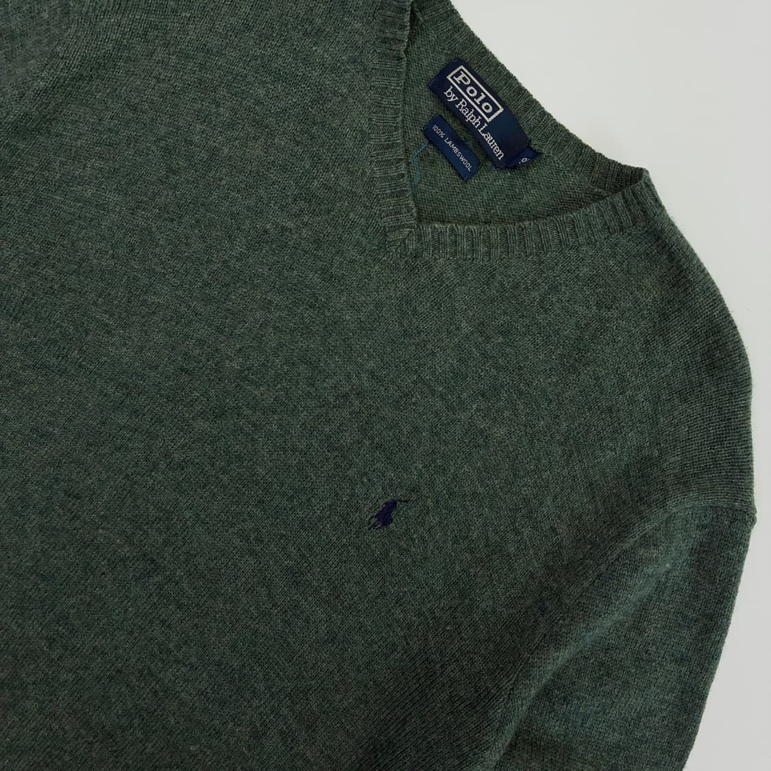 Polo 폴로 랄프로렌 램스울 카키 니트 상품이미지3