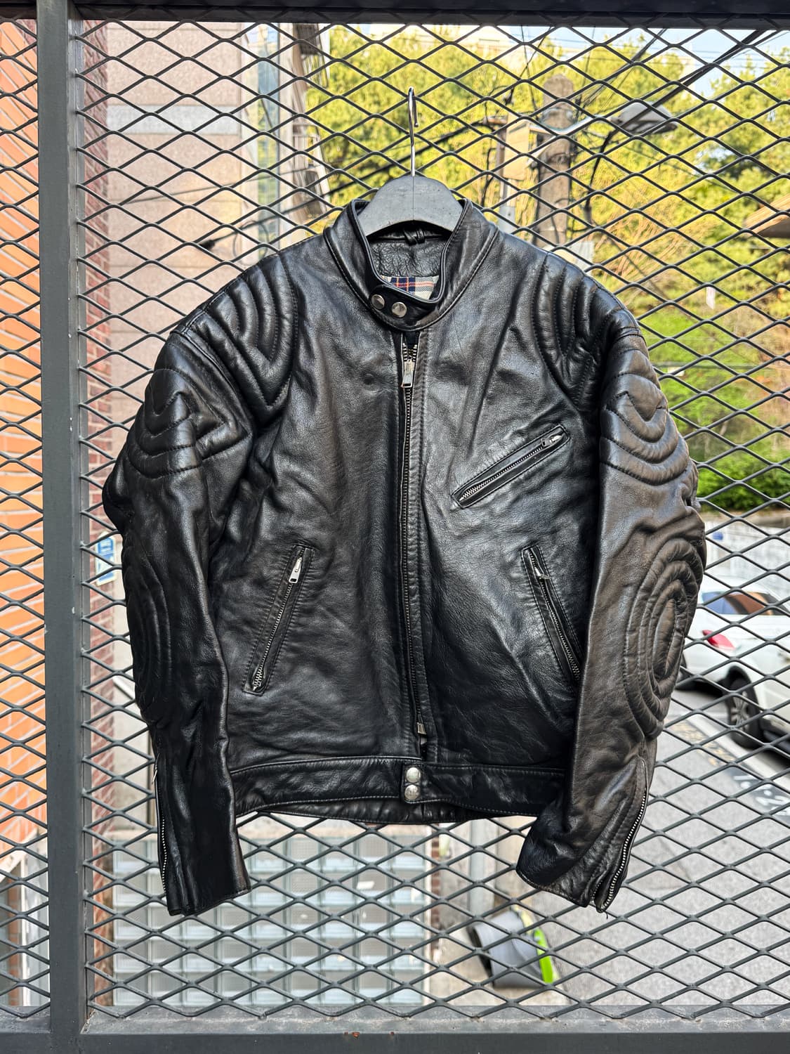 70’s Mars –  Leather Rider Jacket 상품이미지2
