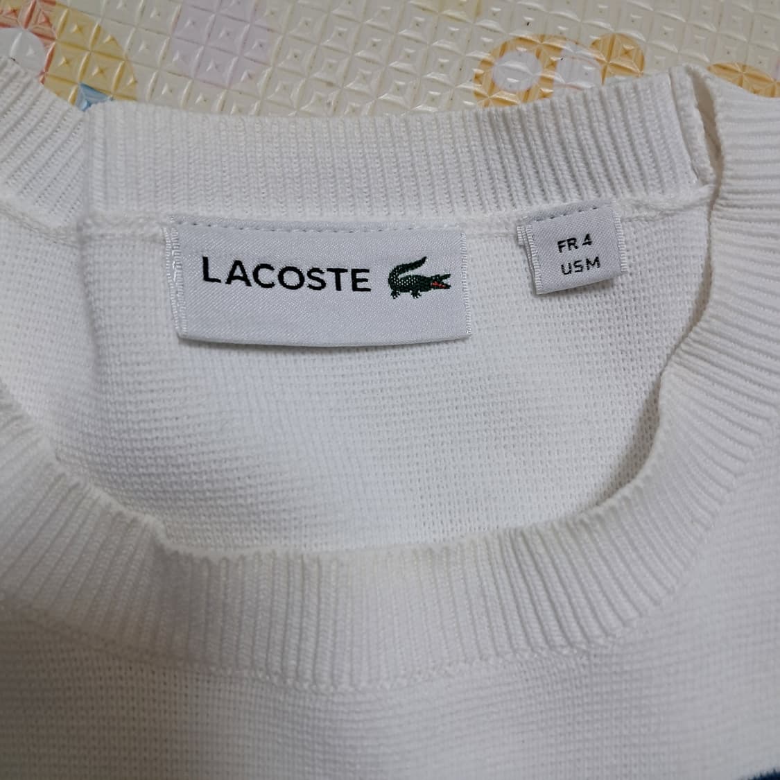 라코스테 스트라이프 긴팔 니트 95~100 상품이미지7