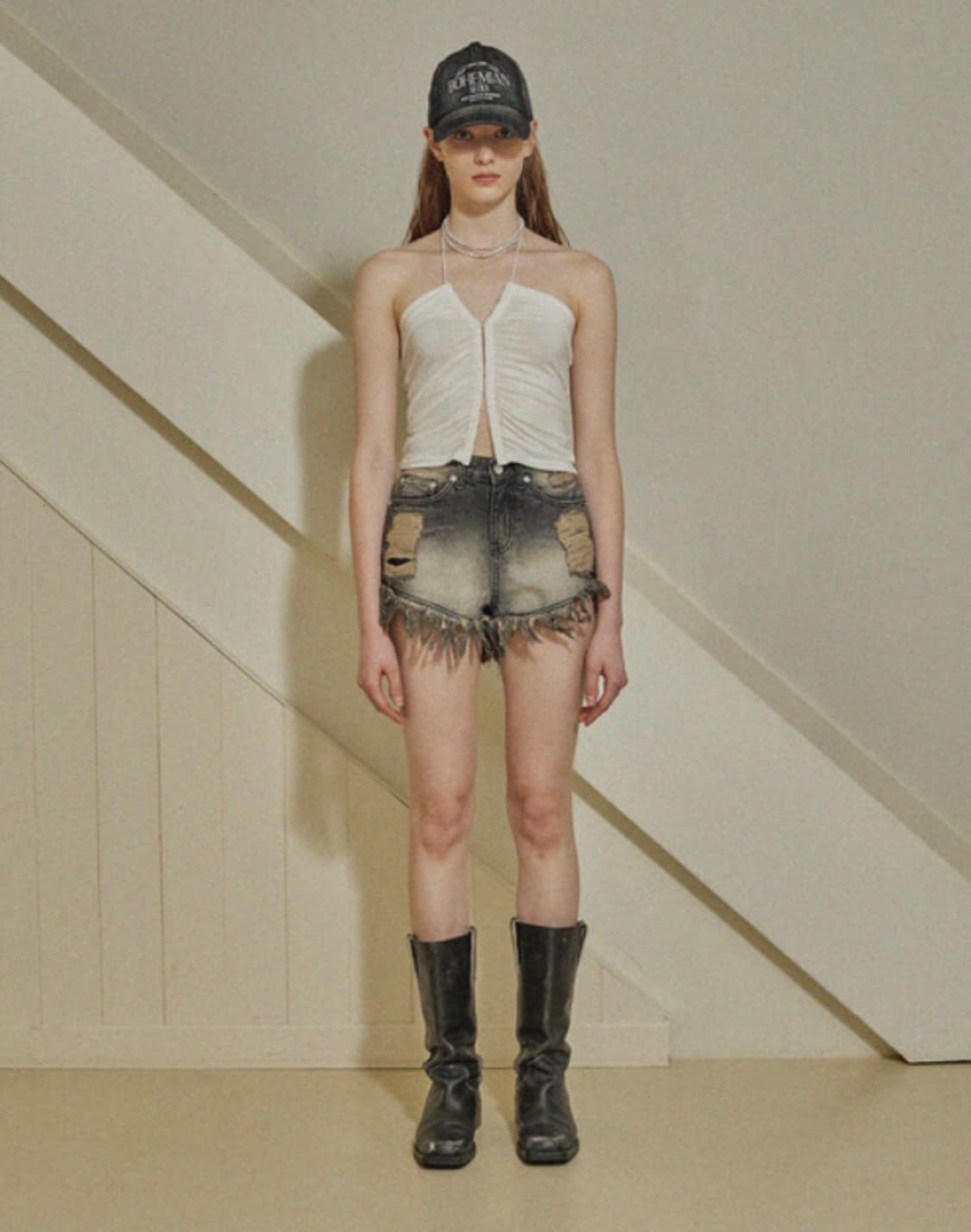 보헴서 drape halter top 보헤미안서울 상품이미지3