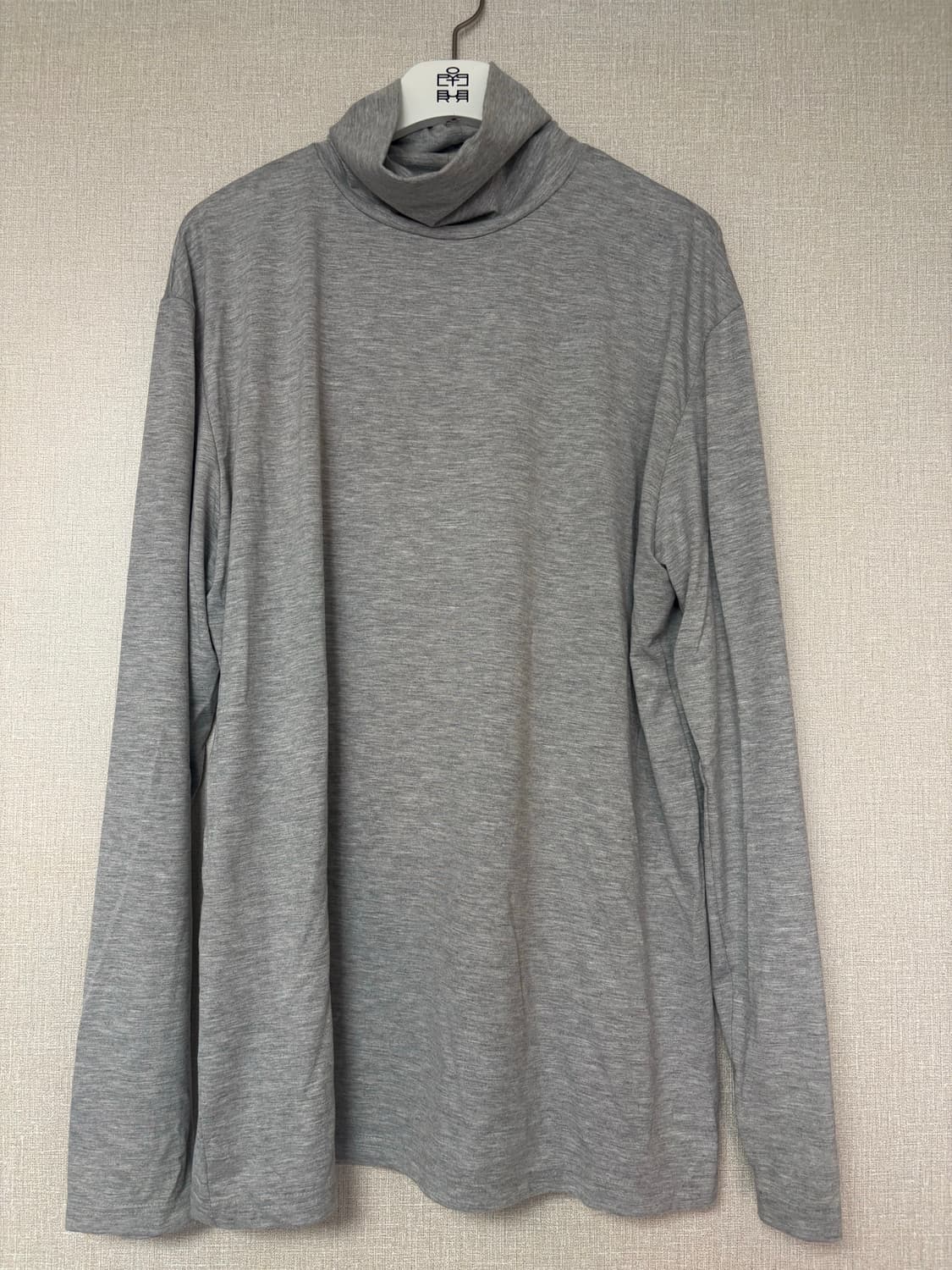 폴리테루 터틀넥 그레이 4size 상품이미지2