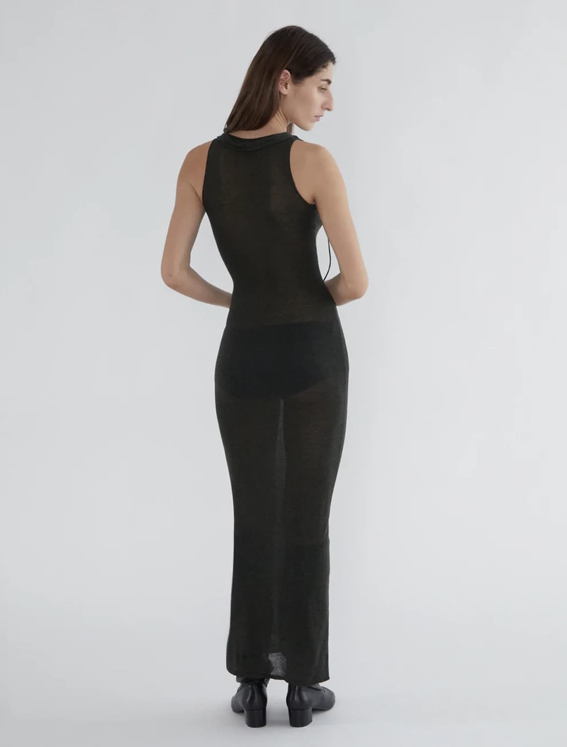 [XS,S]팔로마울 Oliveti 원피스/카키 상품이미지6