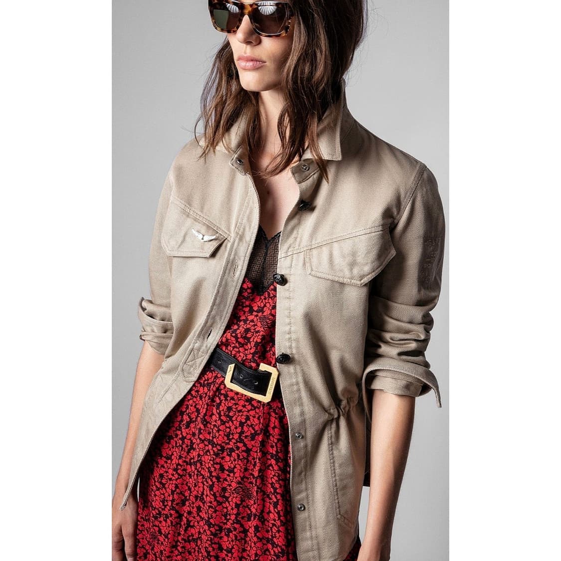 쟈딕앤볼테르 셔츠 야상 자켓 상품이미지2