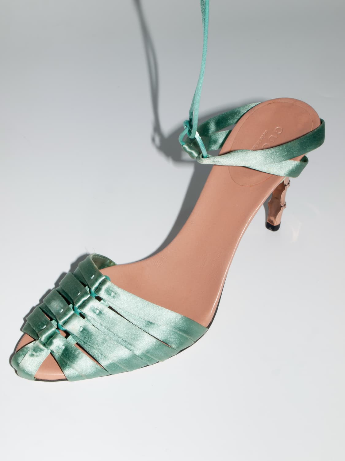 2004 SS Satin Lace-up Pumps 상품이미지6