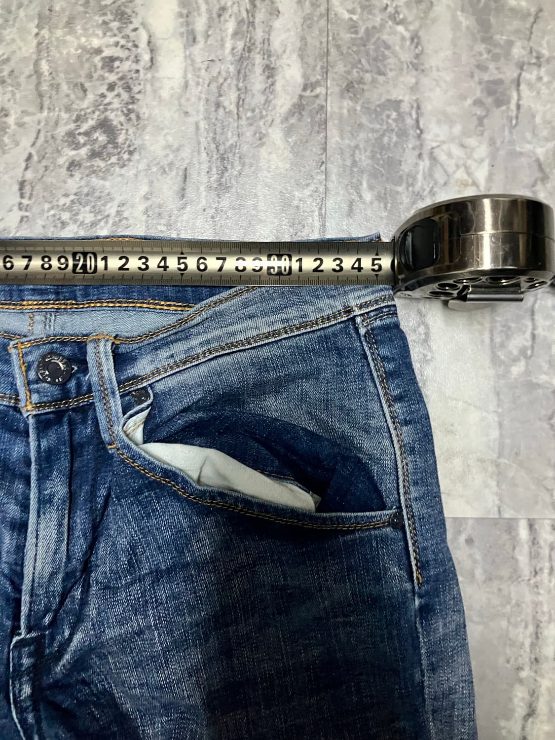 Levis 리바이스511 올드스쿨스트릿 워시드 데님팬츠 상품이미지4