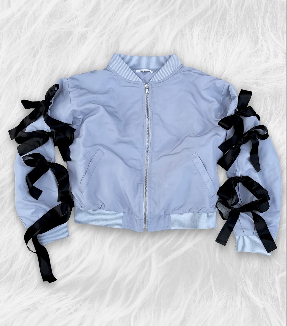 러블리 빈티지 리본 패딩 상품이미지4