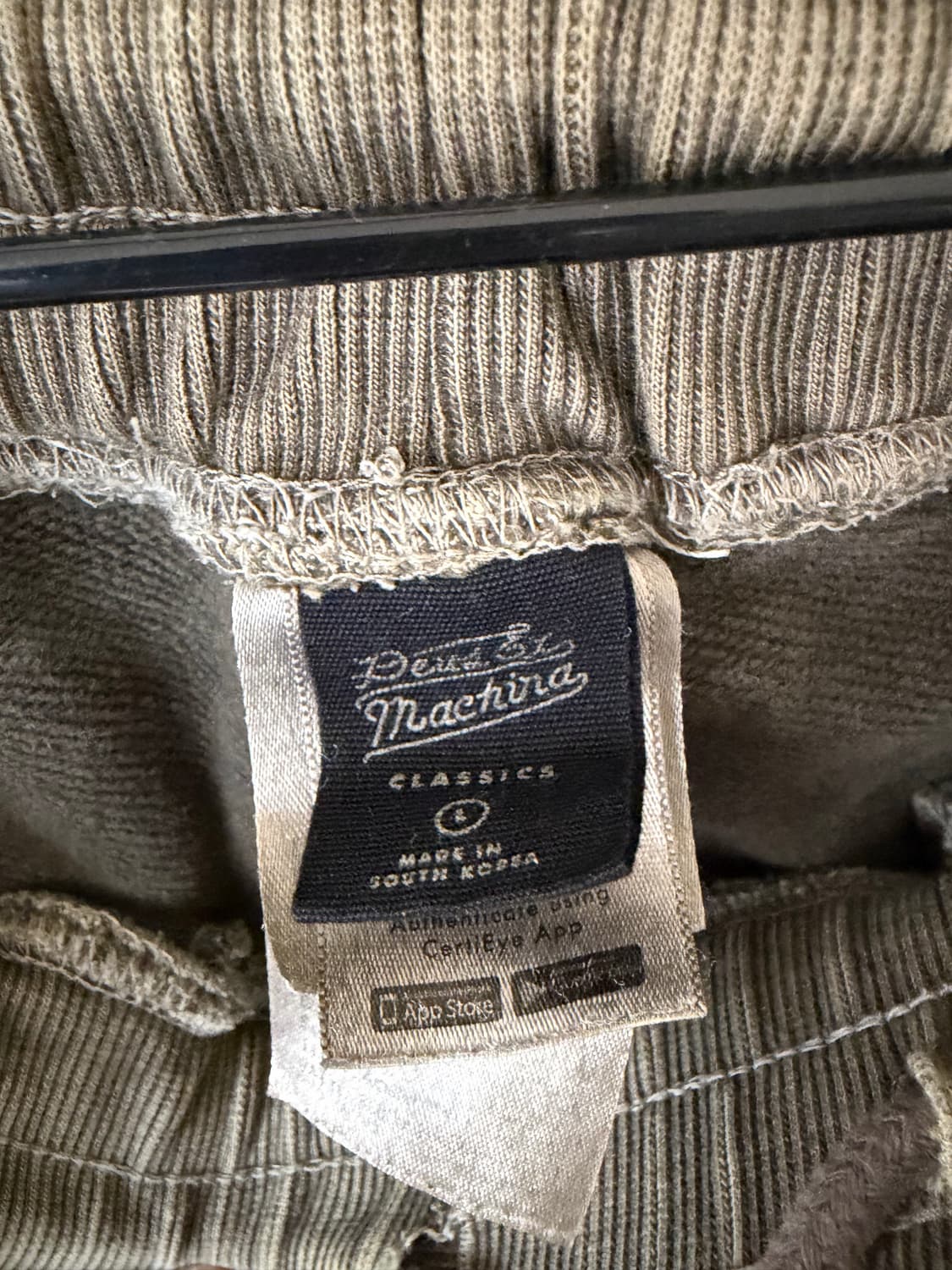 (L)데우스 서울 컬리지 오버다이드 스웻팬츠 상품이미지4