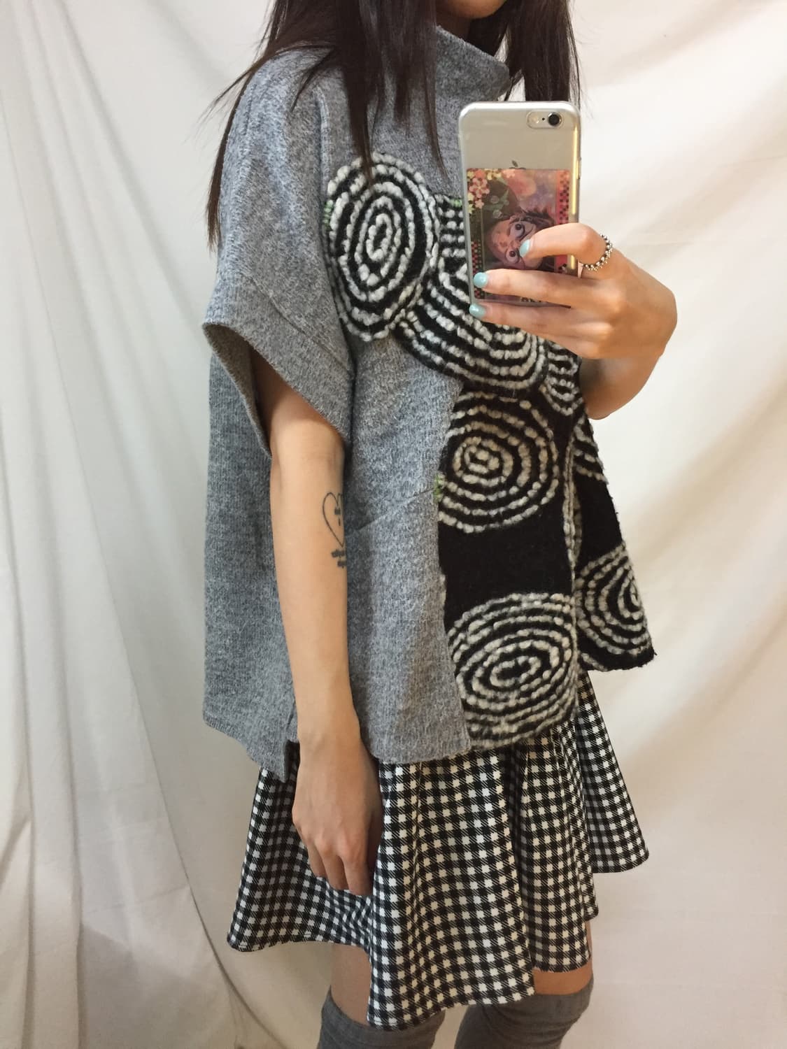 체크 반바지 상품이미지1