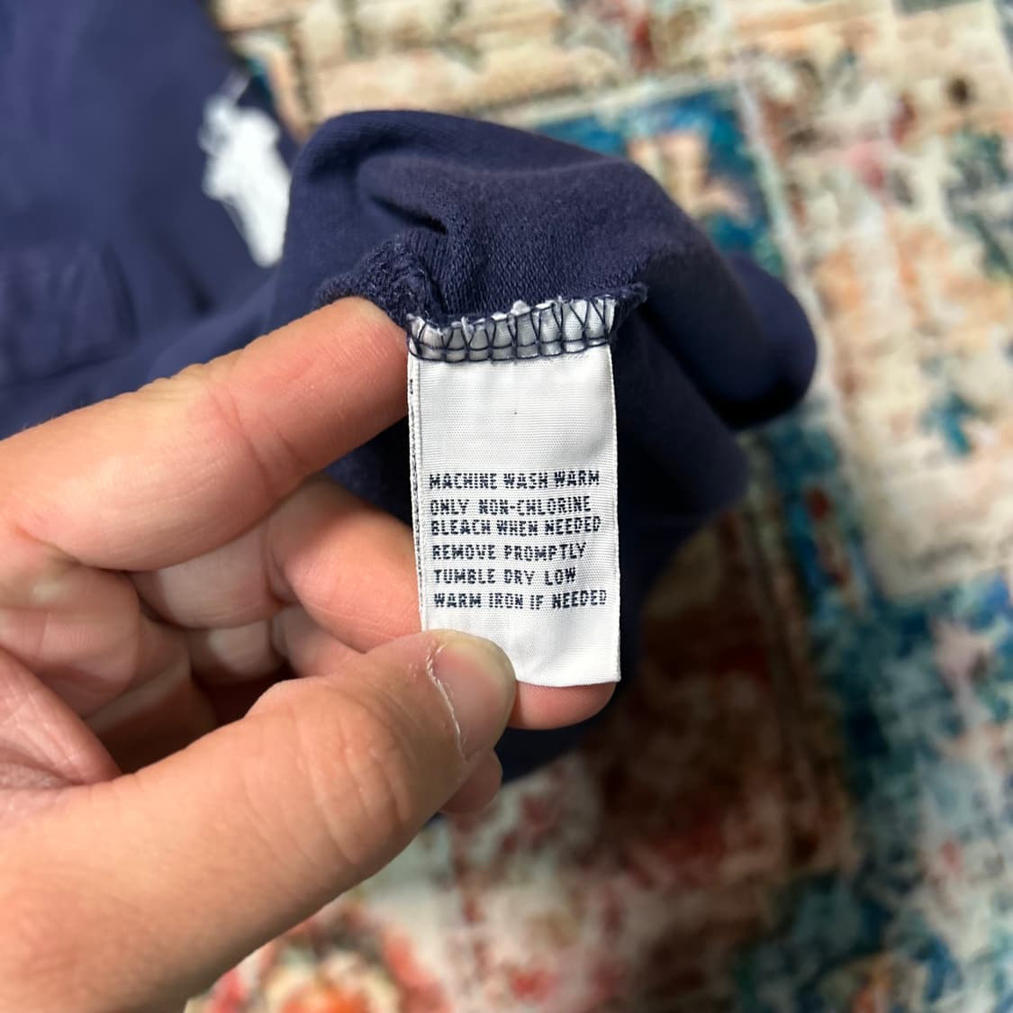 [M] 폴로 랄프로렌 빅포니 네이비 럭비 반팔티 상품이미지6