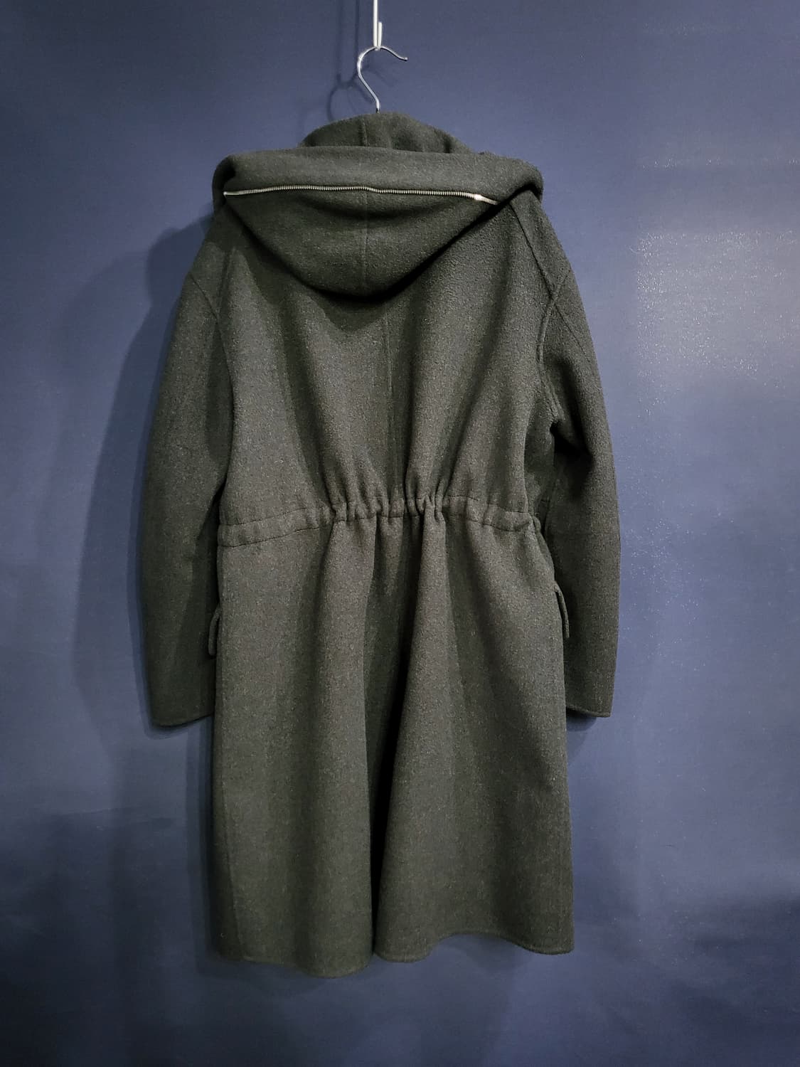 시스템 캐시미어 후드 핸드메이드 세미오버핏 상품이미지6