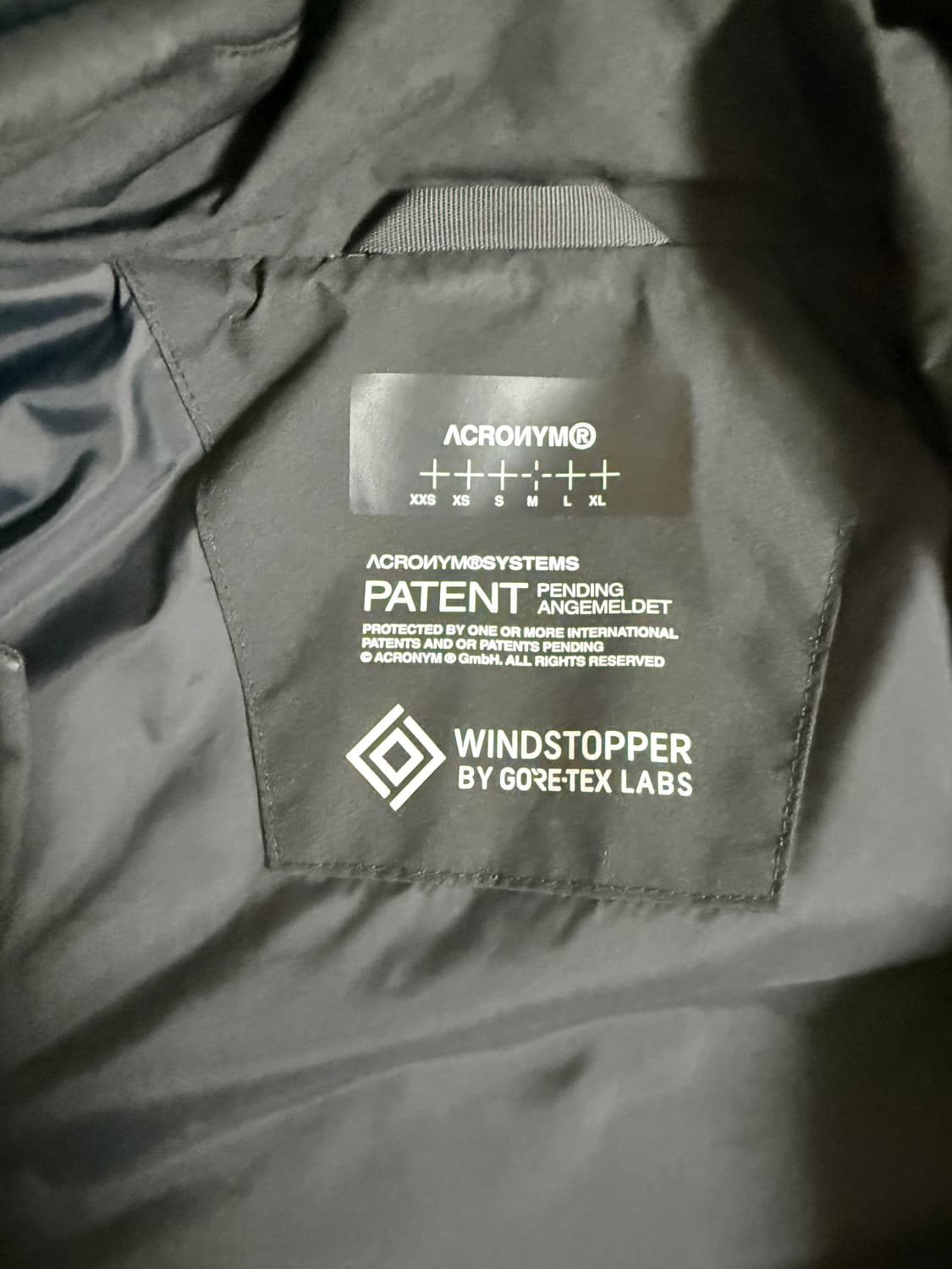 아크로님 X 데스스트랜딩 J91-WSDB (M) black 상품이미지2