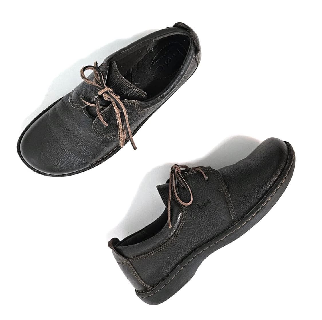 b.o.c leather derby in dark brown (250) 상품이미지4