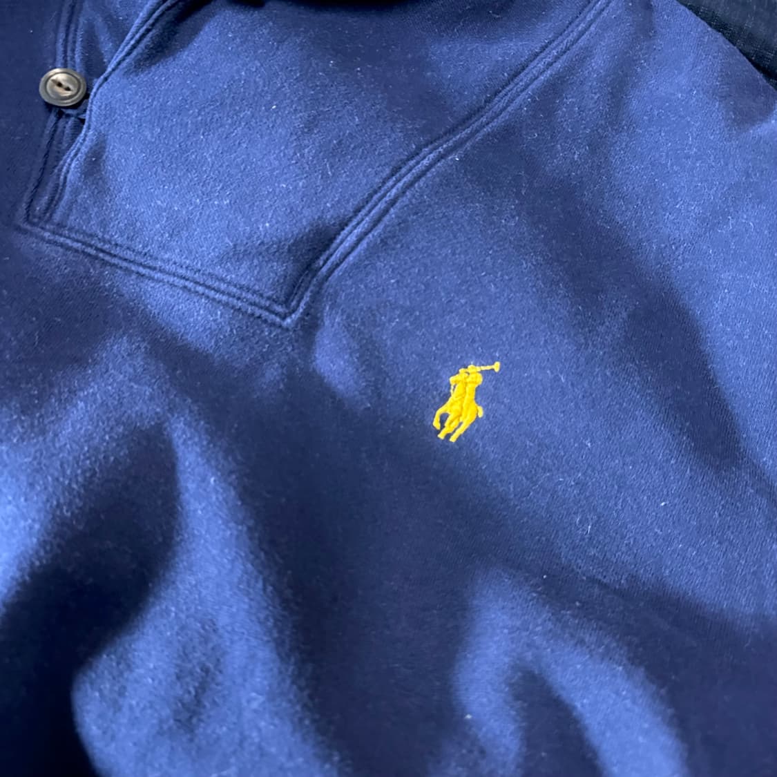 폴로 랄프로렌 숄카라 코튼 니트 L 상품이미지3