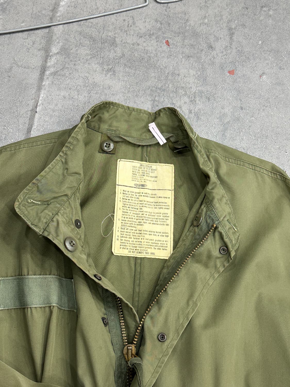 미군 피쉬테일 밀리터리 야상 상품이미지7