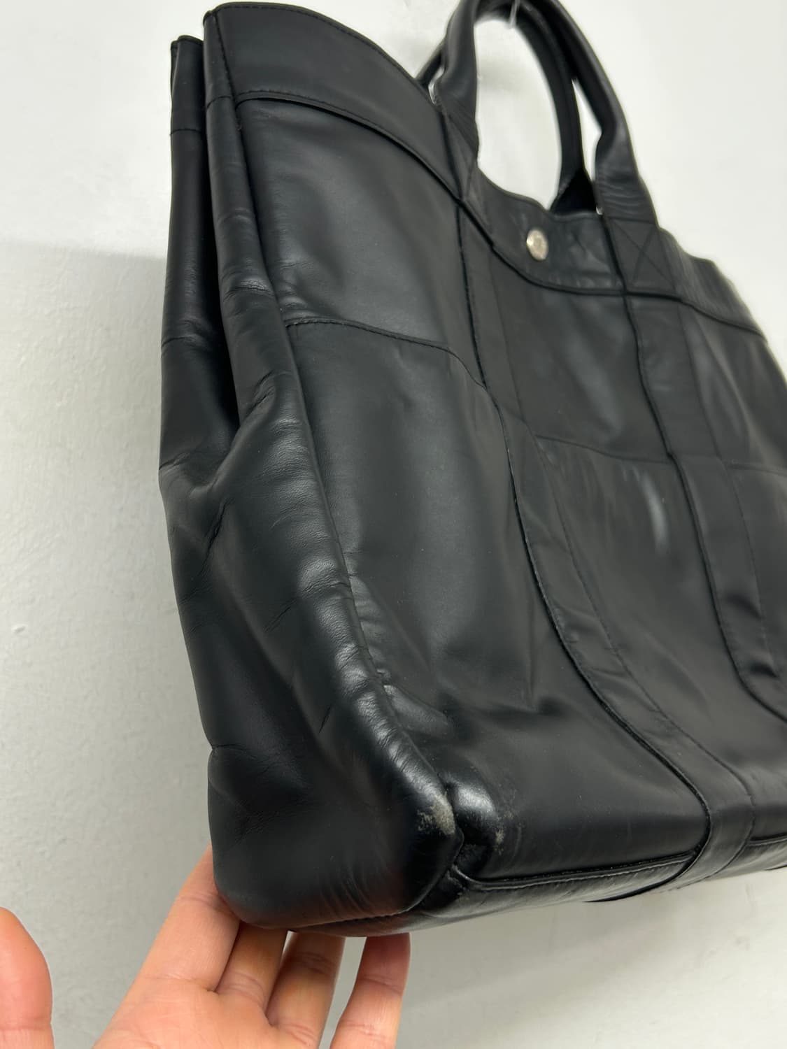 빈티지 에르메스 레더 후루토 MM 상품이미지5