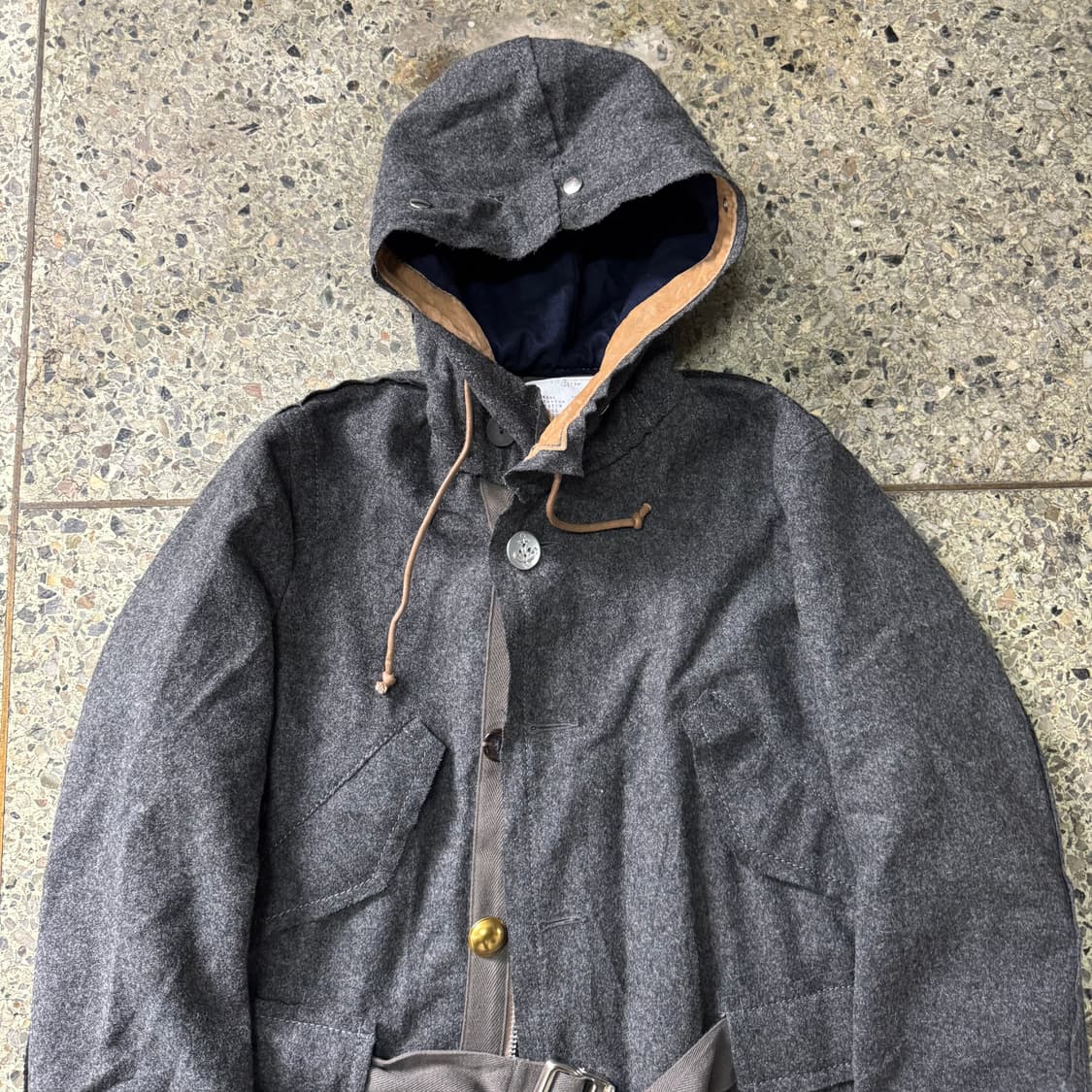 [S~M] Sacai 사카이 M-47 울 장진호파카 상품이미지5