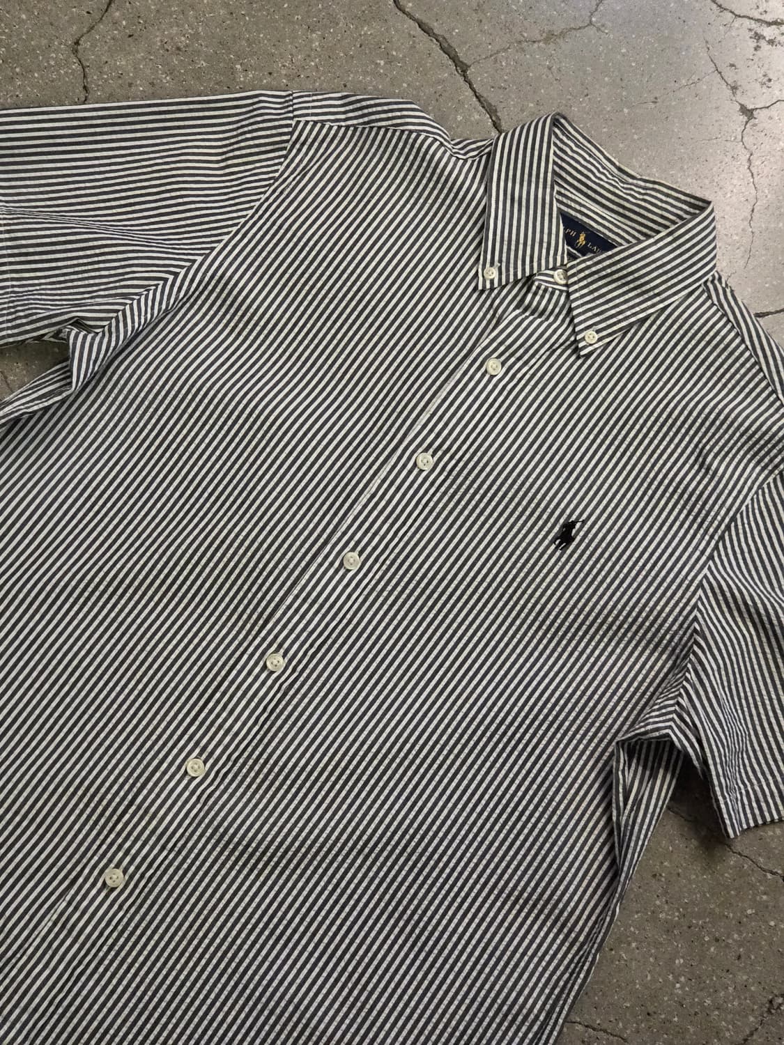 Polo 폴로 스트라이프 반팔셔츠 상품이미지1