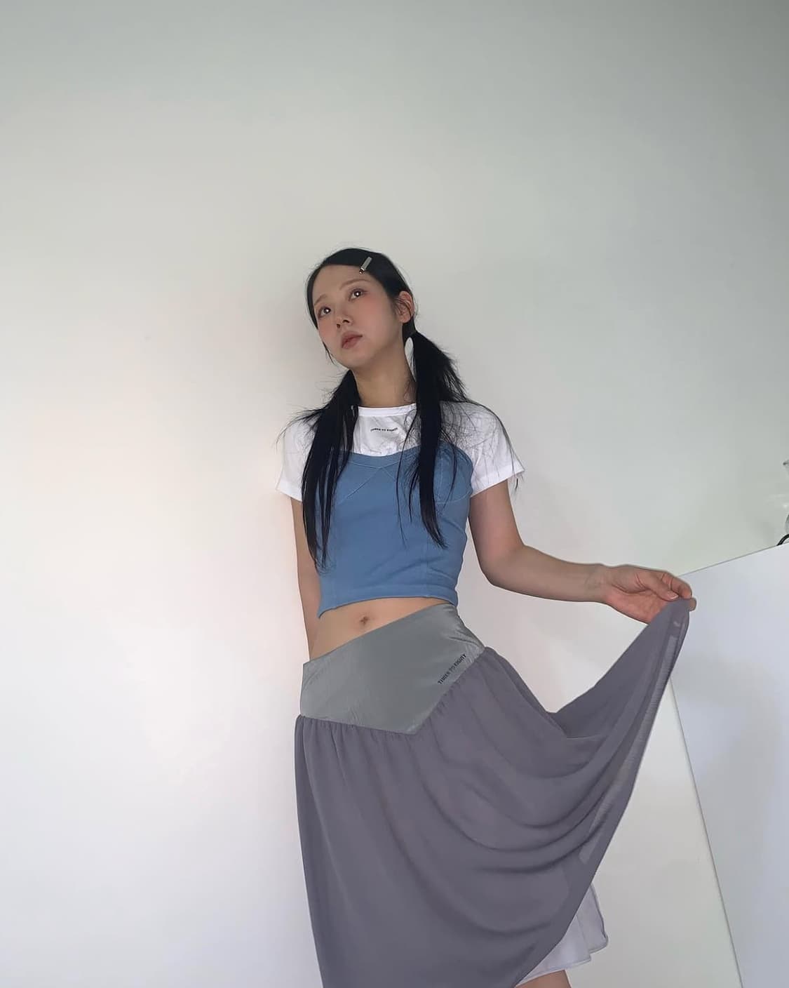 쓰리투에이티 프릴 스커트 상품이미지2