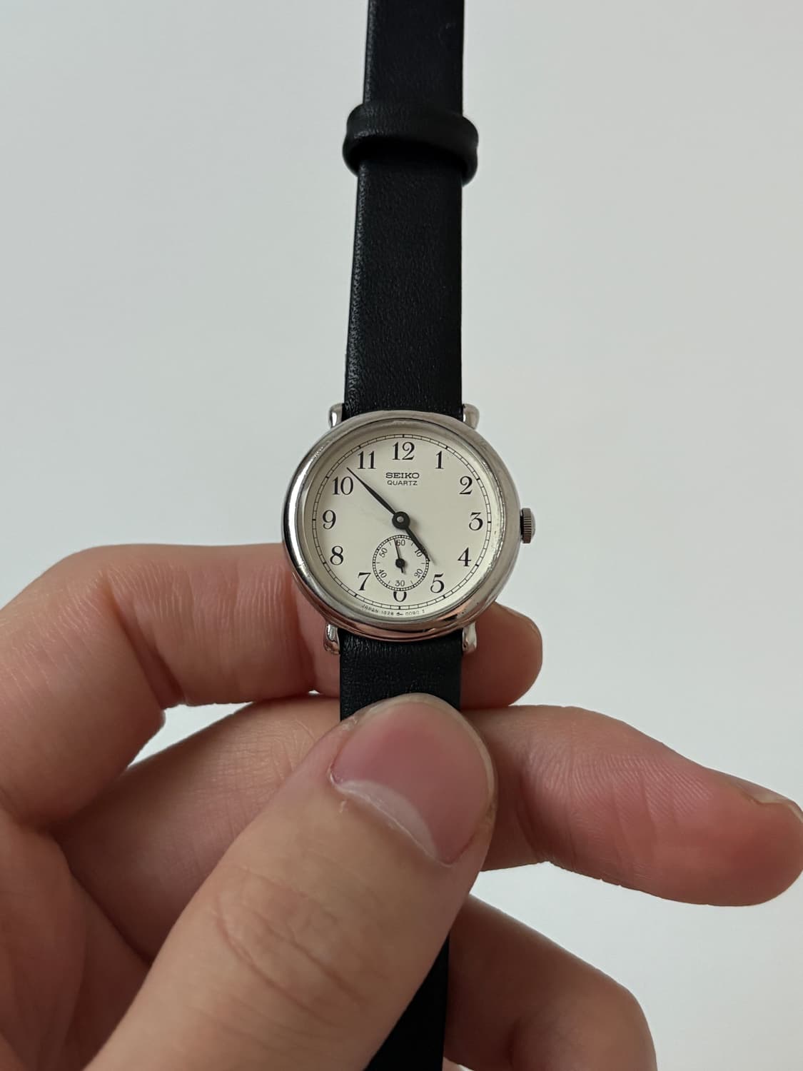 1980s Small Seconds Silver Ladies Quartz 상품이미지3