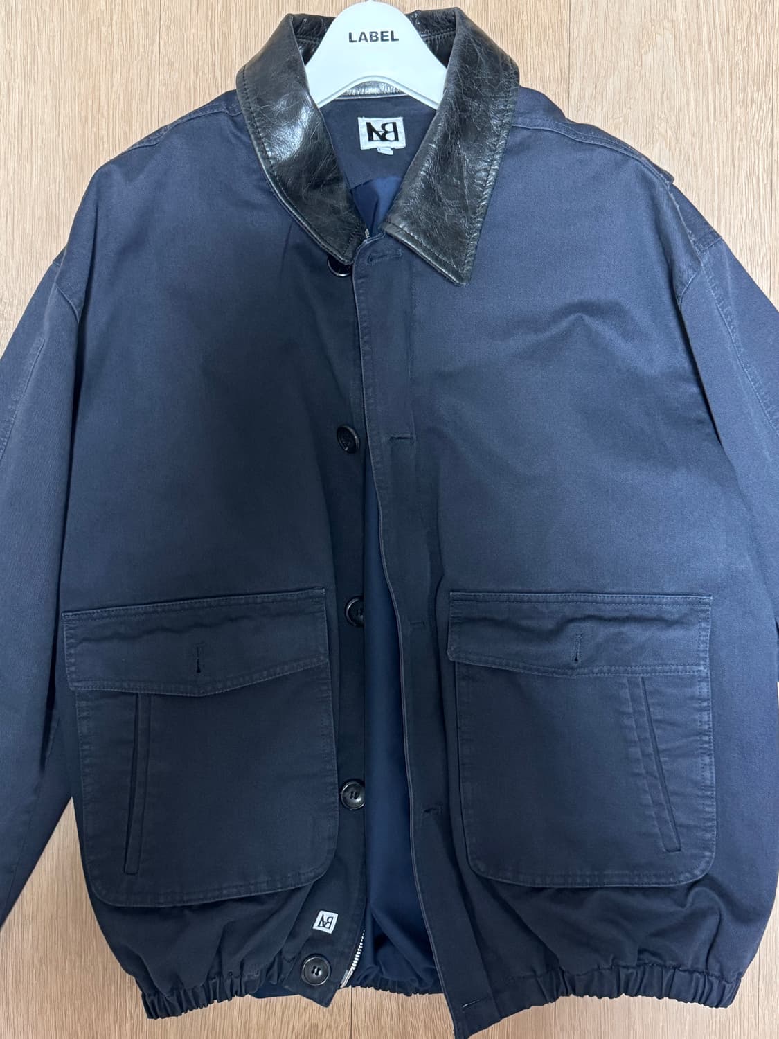 라벨아카이브 carter cow leather collar jacket 상품이미지4