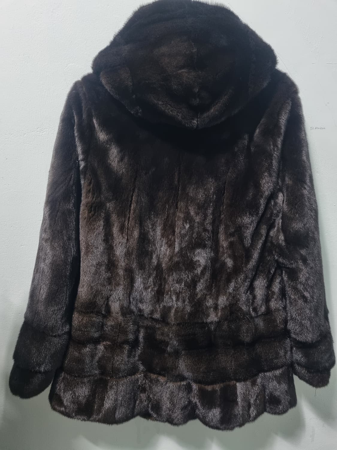 한인모피 후드 모피 코트 상품이미지3