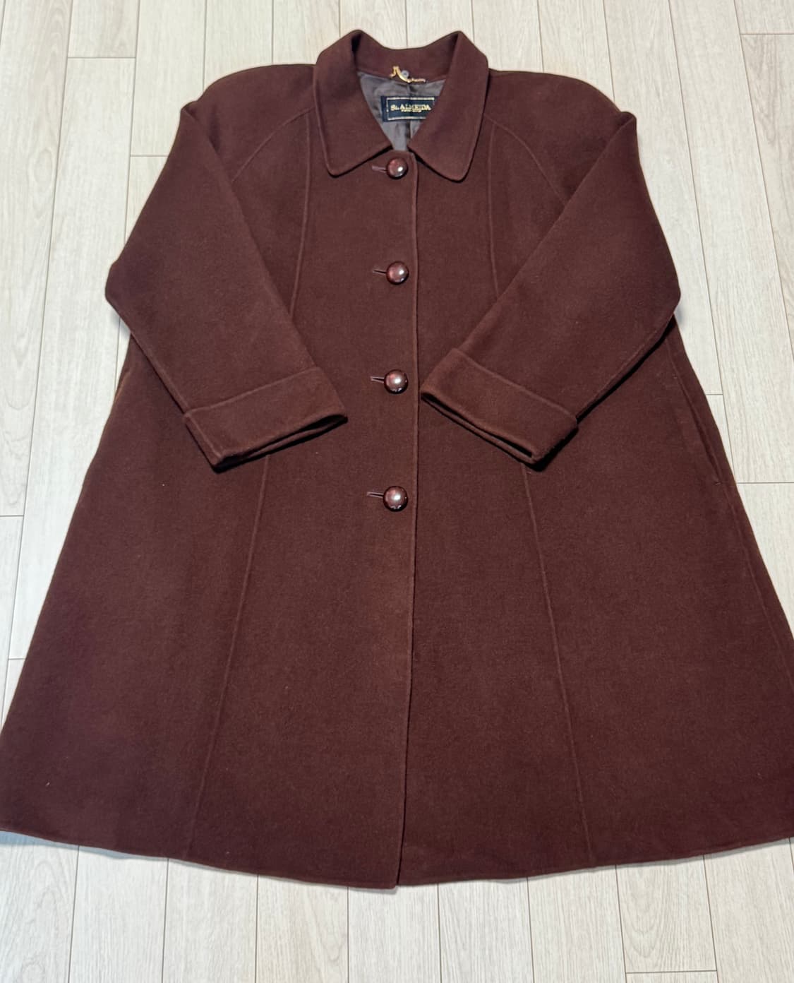 JPN 빈티지 브라운 코트 상품이미지1