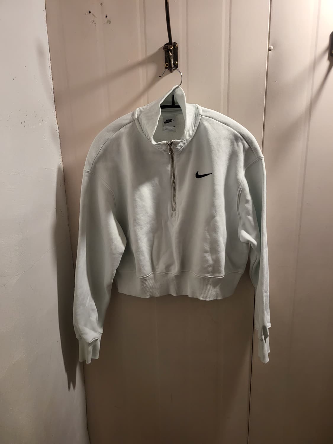 나이키 하프집업 크롭기모 맨투맨 상품이미지1