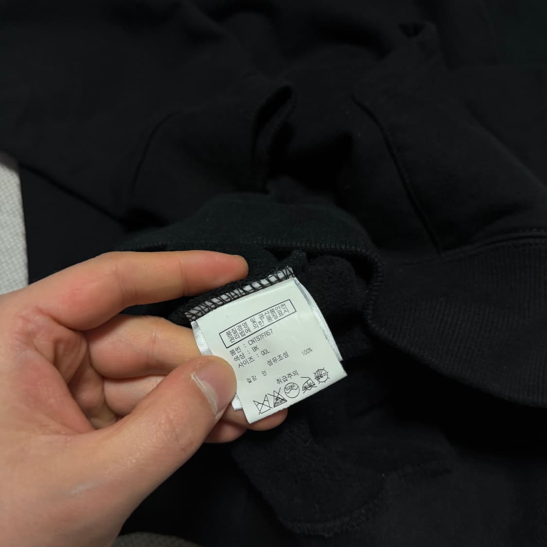 앤더슨벨 17fw 빅로고 후드티 상품이미지4