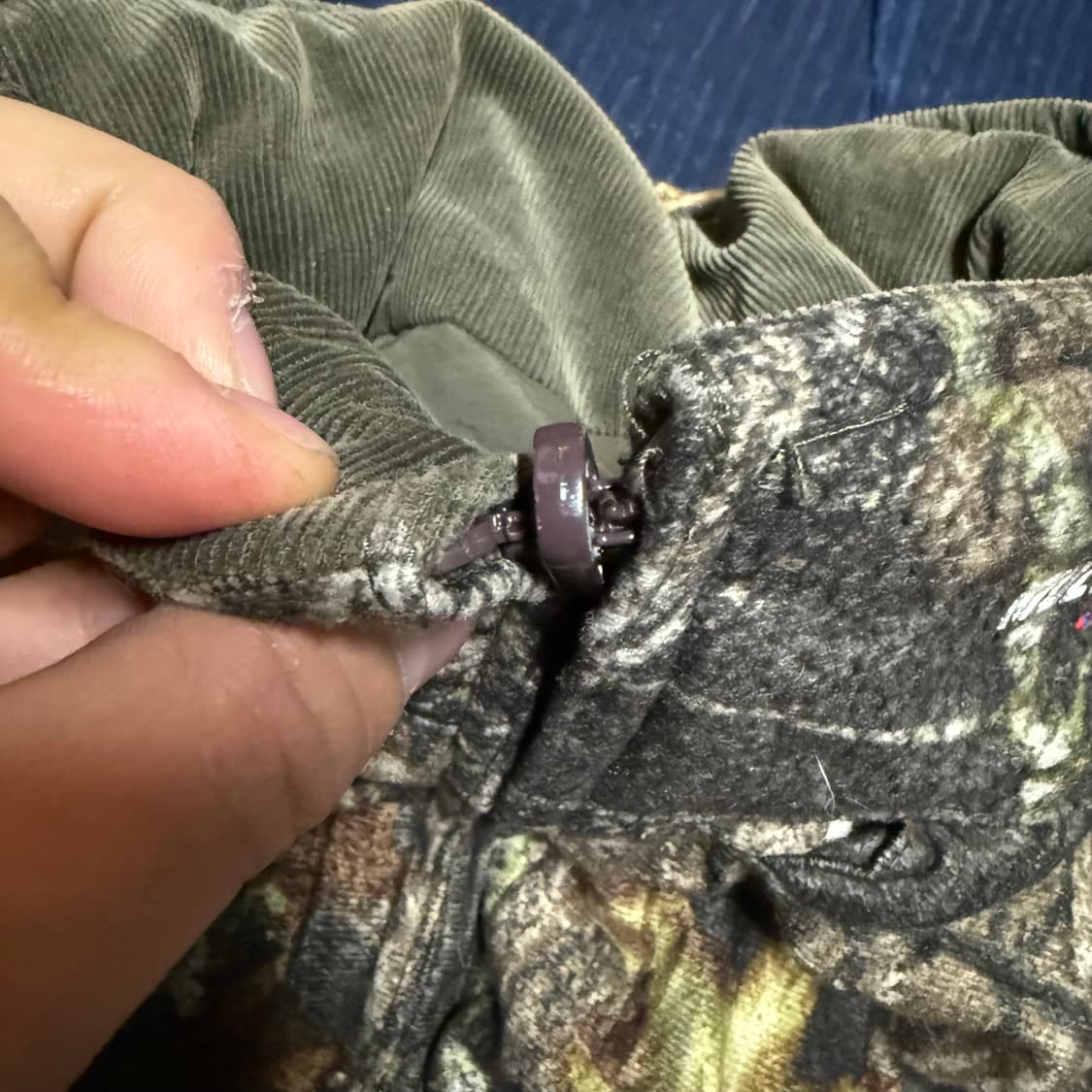 80‘s 울리치 코튼우드 카모 패턴 리버시블 마운틴 파카 XL 상품이미지4