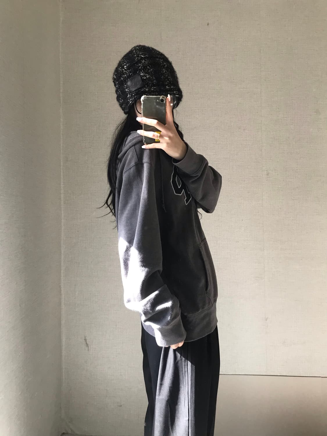 갭 그레이 후드집업 상품이미지2