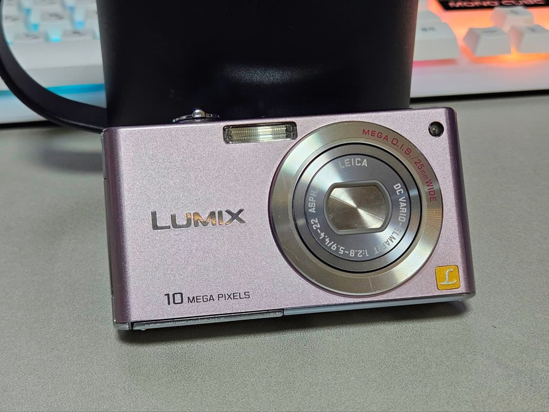 파나소닉 루믹스 FX37 빈티지 디카 핑크 A급 상품이미지2