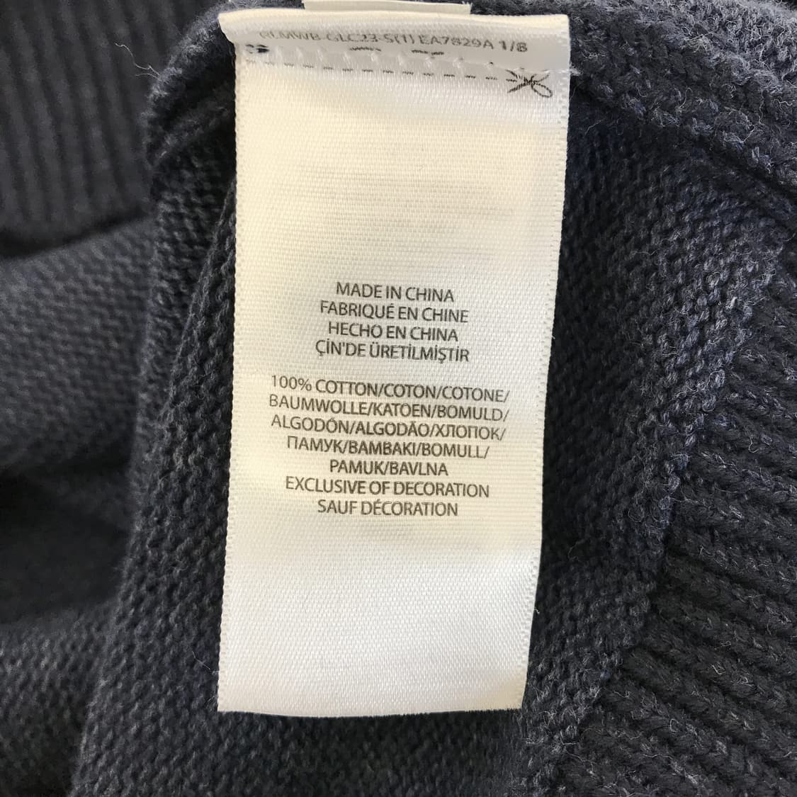 폴로 랄프로렌 가먼트다잉 헤비코튼 니트 [M] 상품이미지6