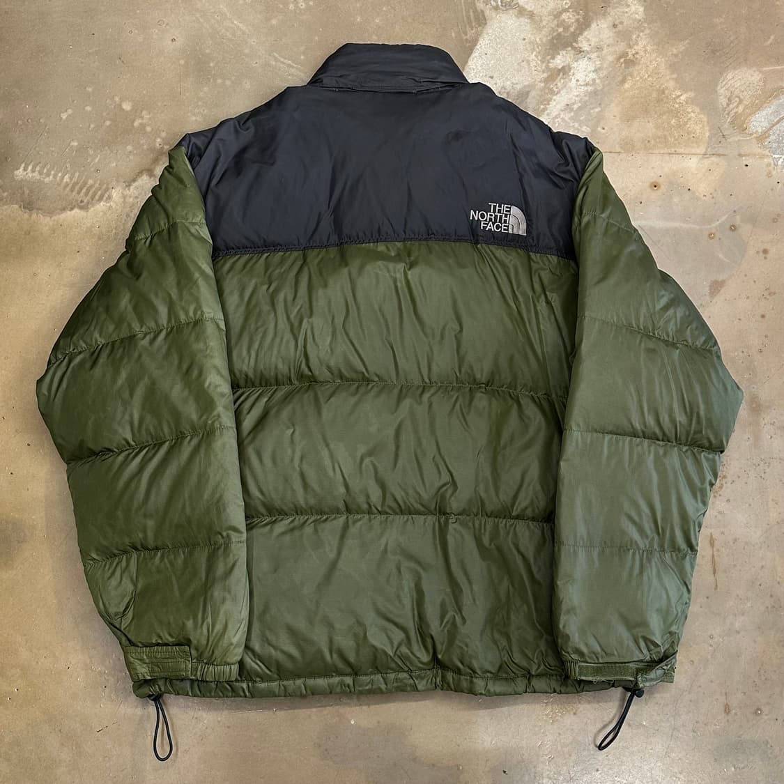 XL 노스페이스 눕시 700 카키 패딩 상품이미지3
