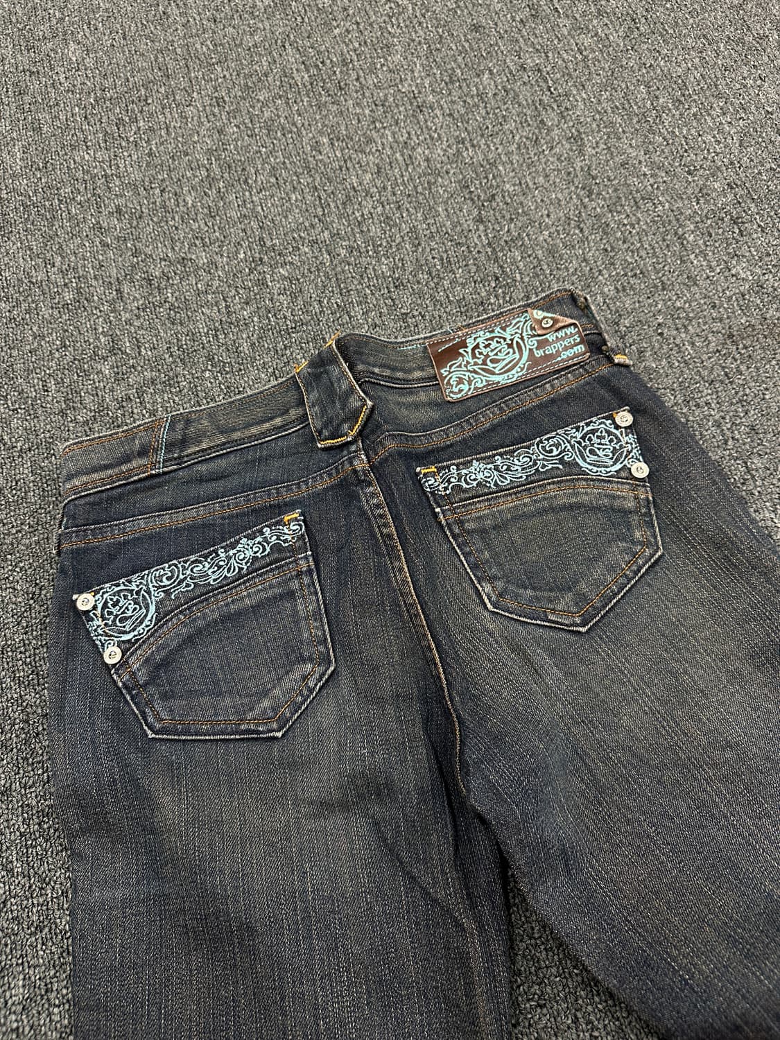 26) BRAPPERS 재패니즈 빈티지 부츠컷 데님팬츠 플레어진 상품이미지2