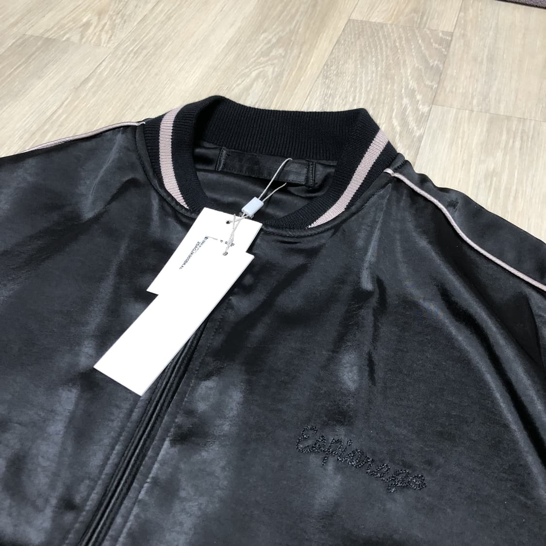 (XL) 새상품 에스피오나지 ESPIONAGE 리버시블 수베니어 자켓 블 상품이미지4