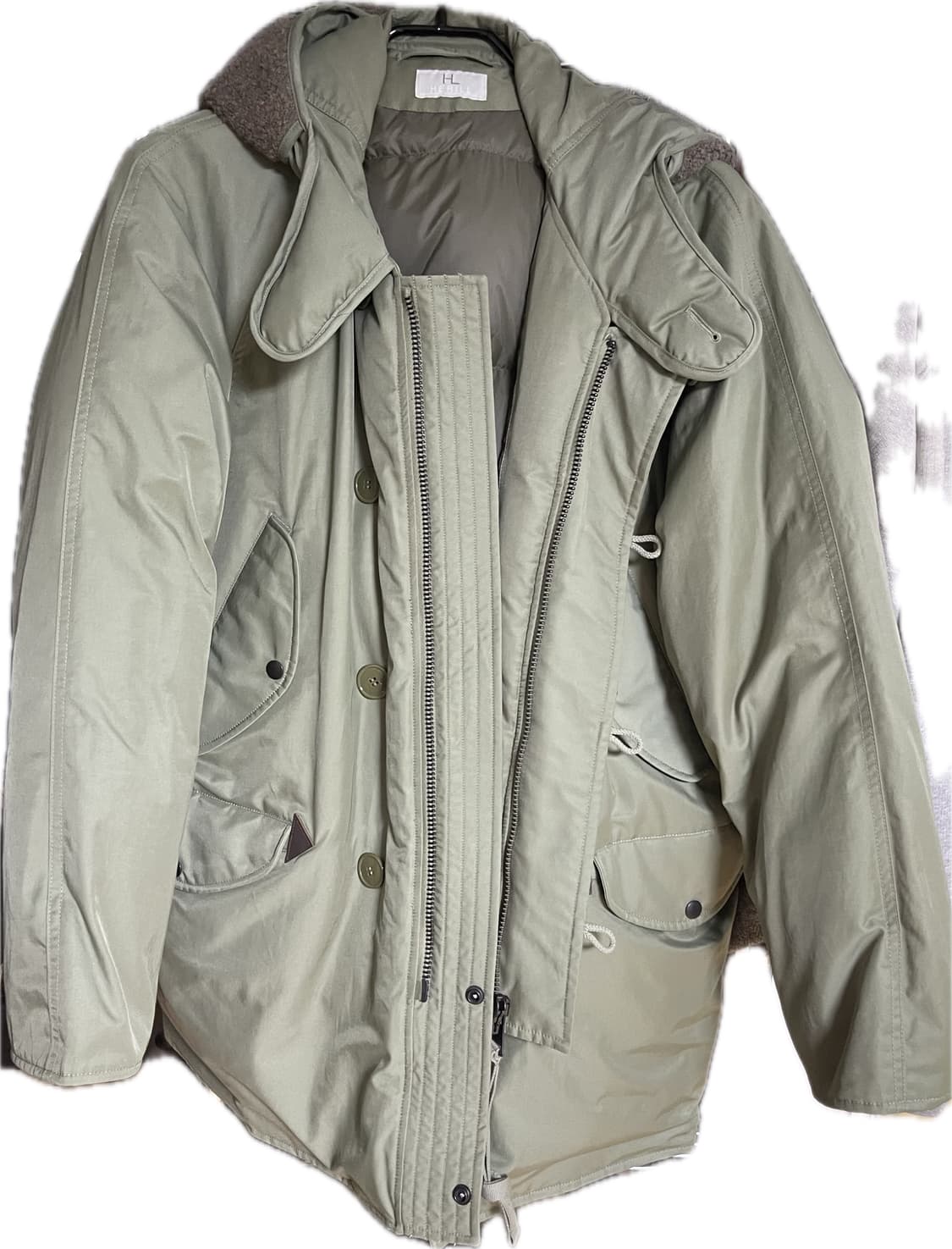 24fw 헤릴 cwu 세이지그린 2사이즈 상품이미지1