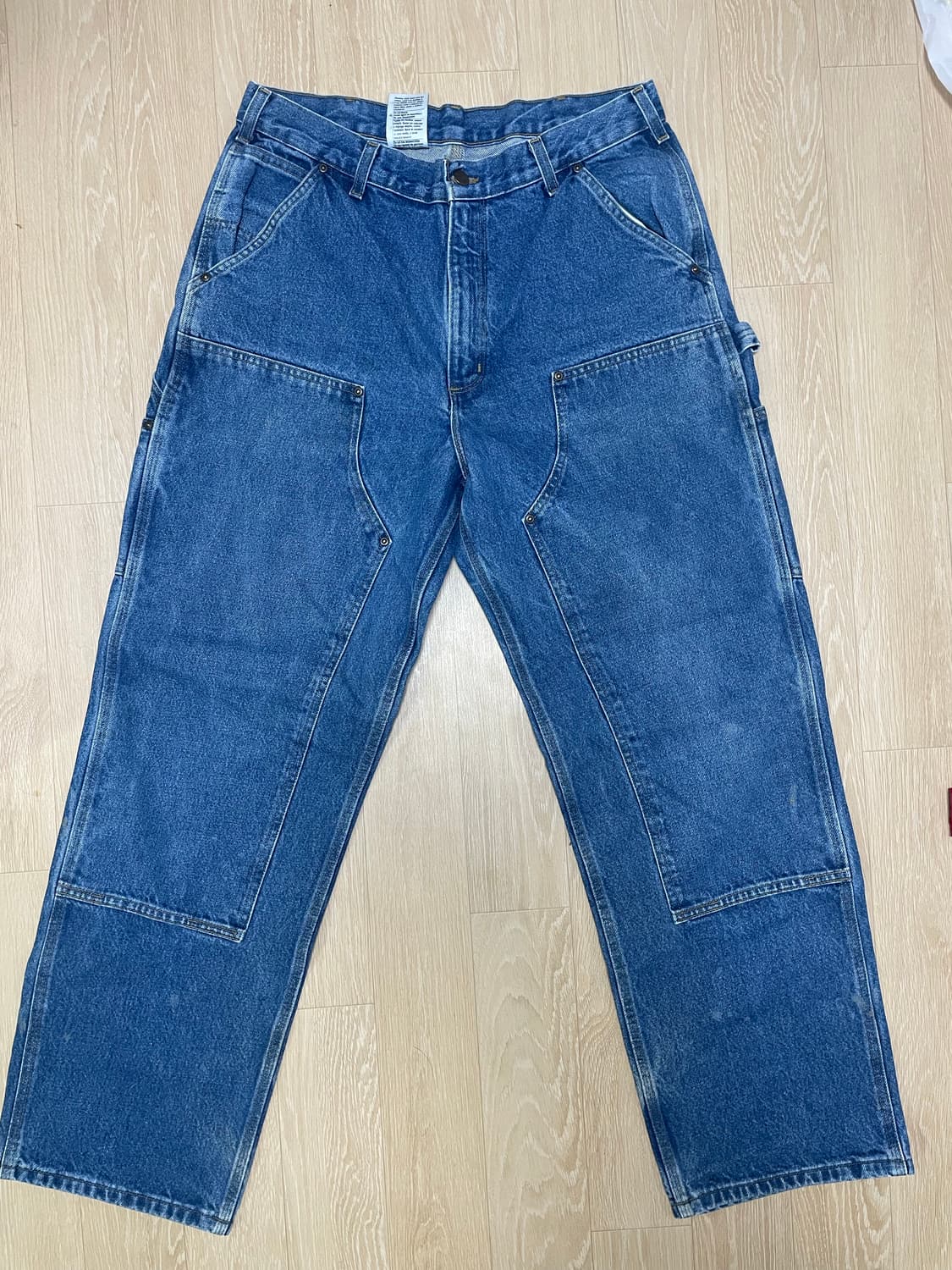 칼하트 데님 더블니 34x32 상태아주좋음 상품이미지1