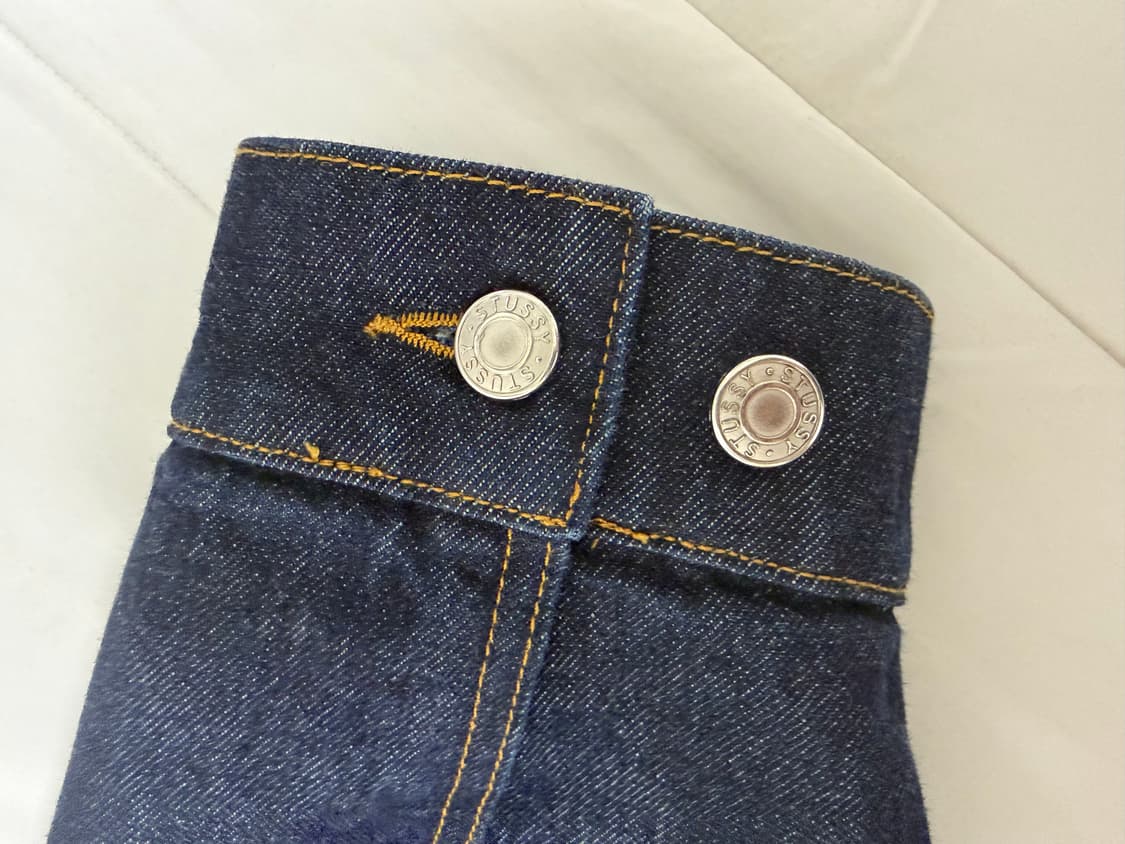 스투시 라인드 데님 트러커 자켓 린스드 인디고 상품이미지7