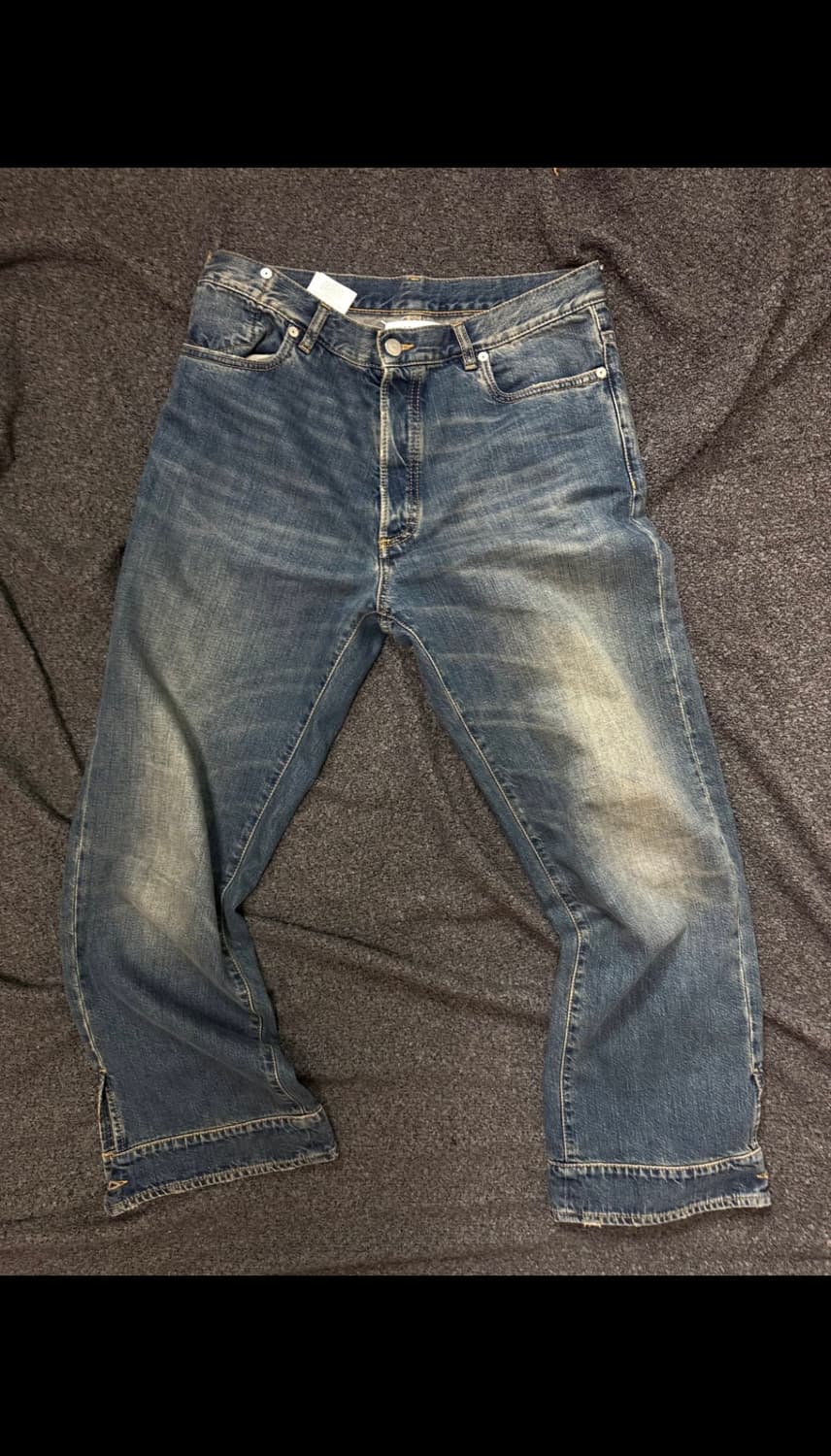 구해요) 17AW Cuffs Denim Pants 상품이미지1