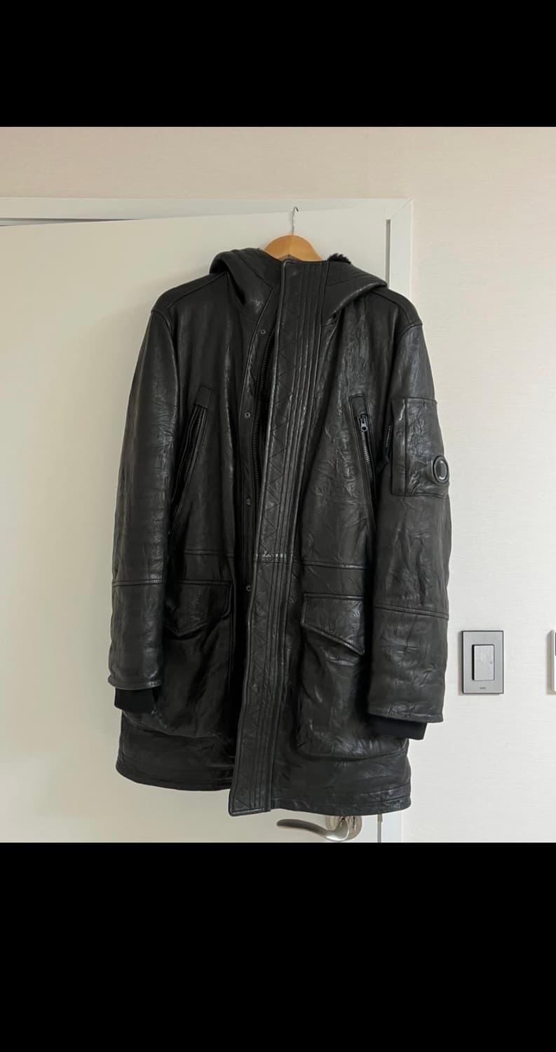 cp 컴퍼니 가죽코트 L 상품이미지1