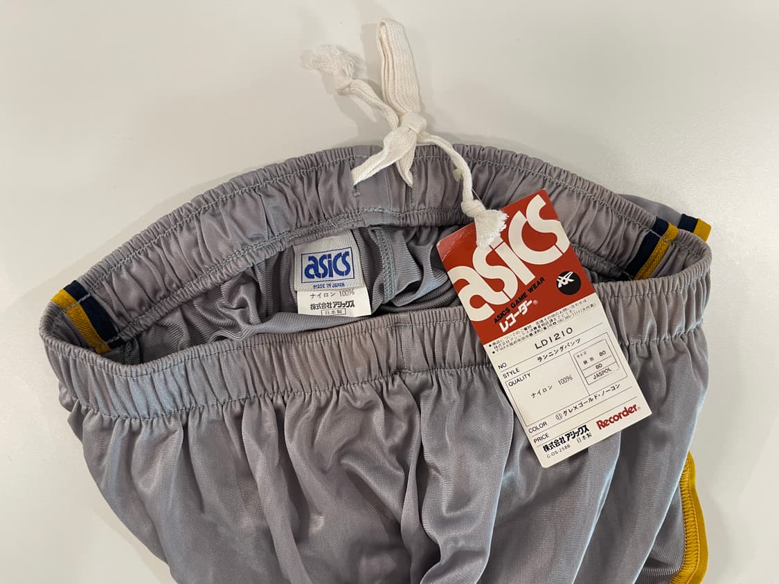 아식스 90s 올드 레코더 빈티지 러닝 숏츠 쇼츠 팬츠 ASICS OLD 상품이미지3