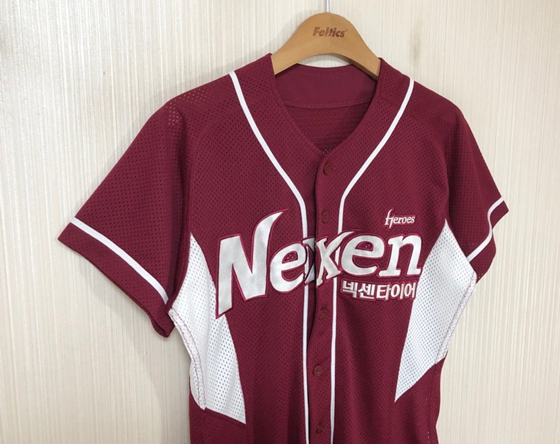 KBO 위팬 넥센(키움)히어로즈 원정유니폼/져지 85 #16 강정호 상품이미지5