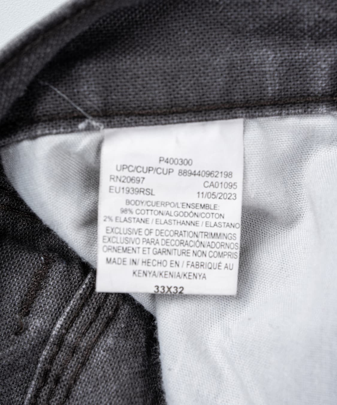 Dickies 차콜 카펜더 팬츠 상품이미지8