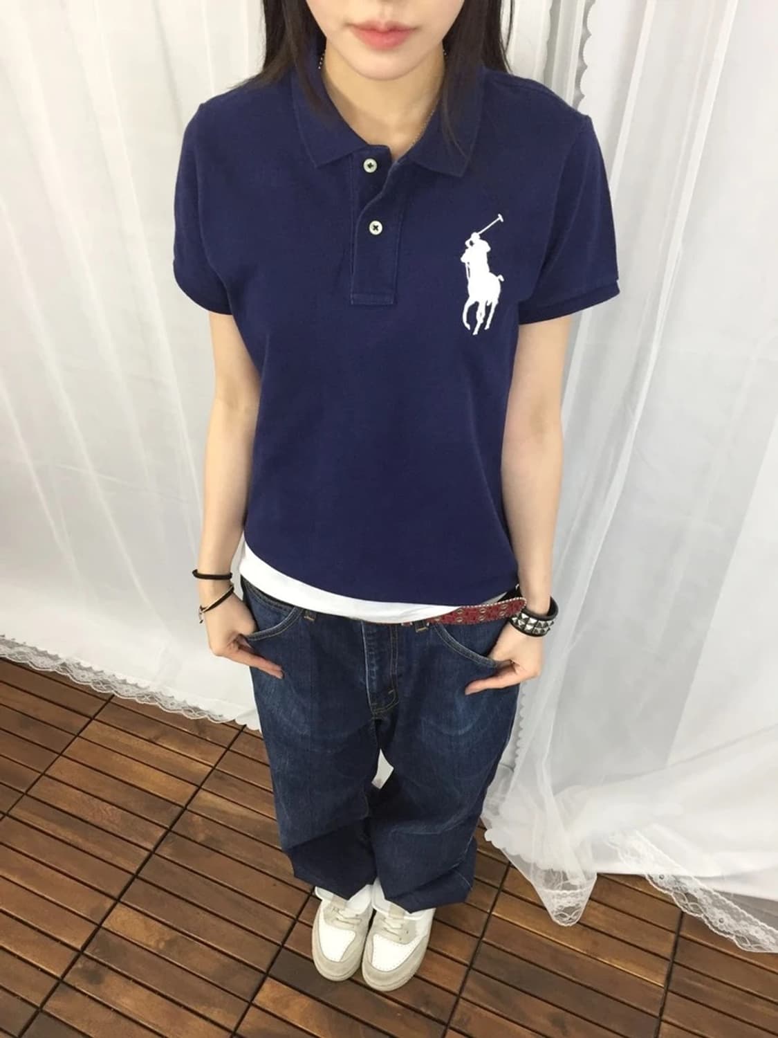 Polo Ralph Lauren Skinny Navy Big Polo 상품이미지2