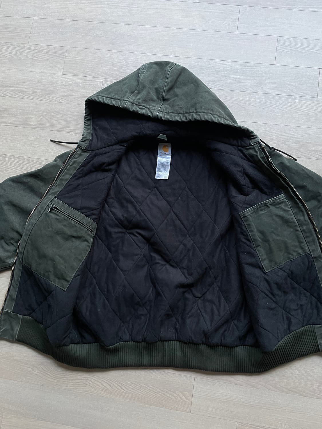 칼하트 j130 mos 모스 액티브 샌드스톤 상품이미지7